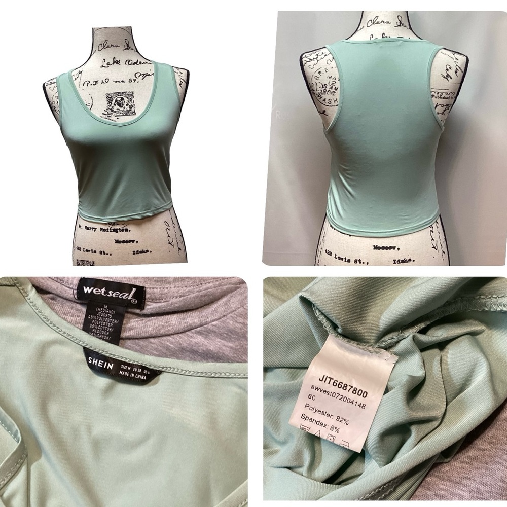 Wet Seal, Divided, SHEIN feminine crop top mixed lot of 7. Size Medium - Picture 14 of 16